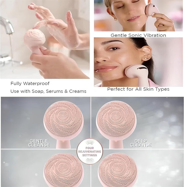 Perie de Curățare Facială Sonic