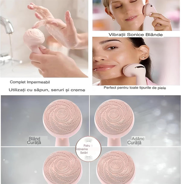 Perie de Curățare Facială Sonic